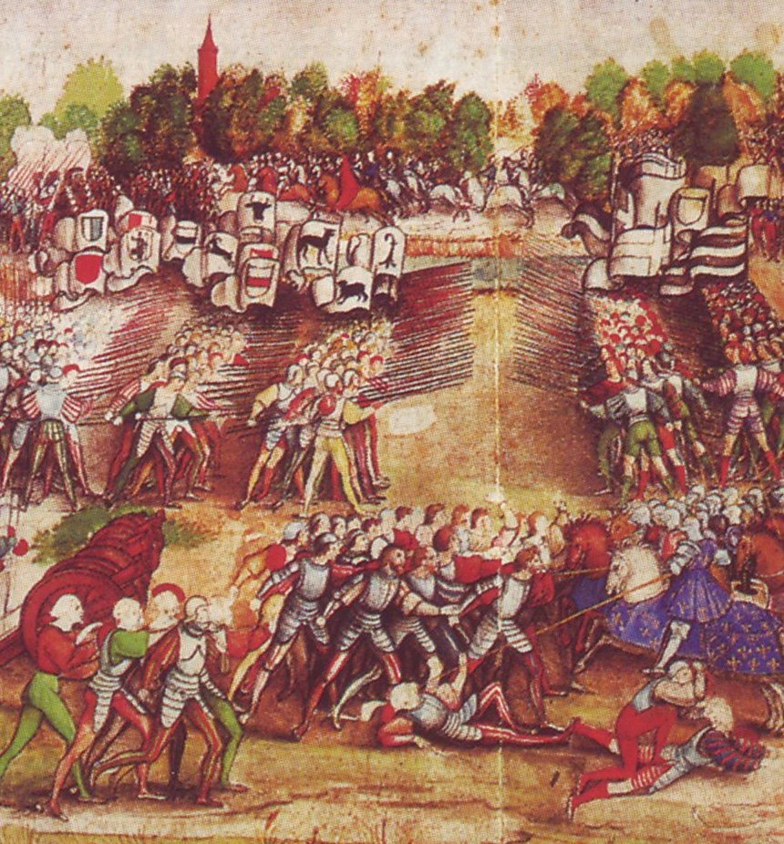 Swiss Victory at Battle of Bicocca