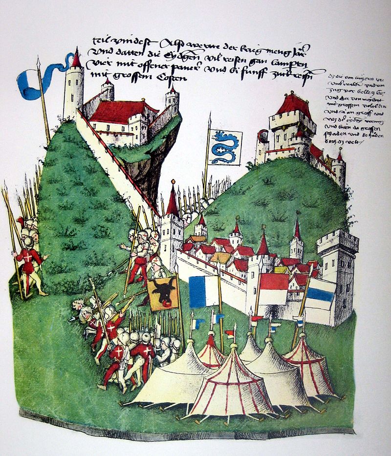 Battle of Arbedo: Duke of Milan vs Swiss Cantons