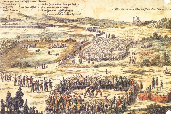 Peasants' War in Swiss Confederation