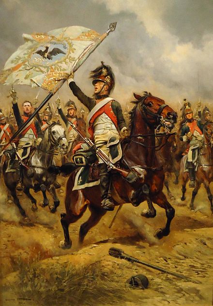 Napoleon defeats the Prussians in a decisive battle during the Napoleonic Wars.