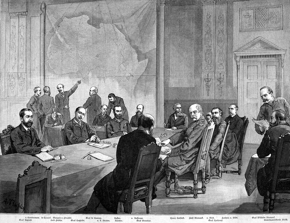 Discussion among European powers reshaping Africa resulted in colonization, with lasting impacts on the continent.
