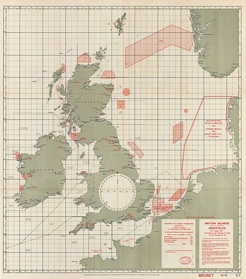 Germany initiates a blockade against Britain, impacting maritime trade and relations between the two nations.