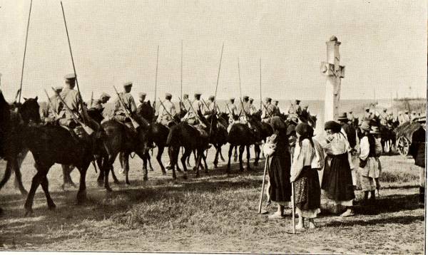 Russian 20th Army corps surrenders to the German 10th Army after being surrounded in battle.