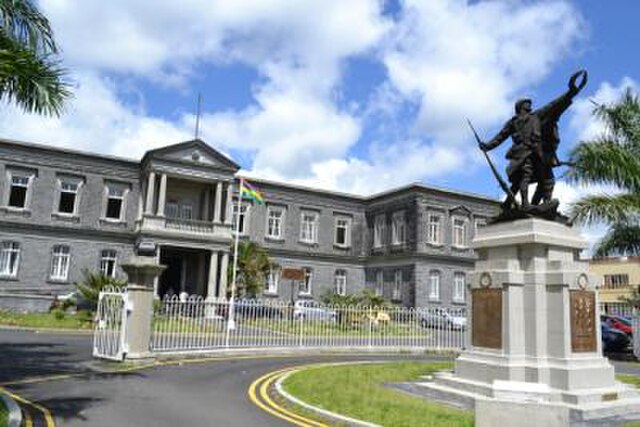 Establishment of Curepipe's Royal College as a boys' secondary school in history.