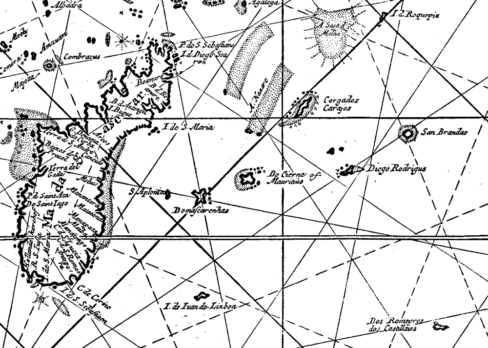 Portuguese navigator, first European to land on the island.