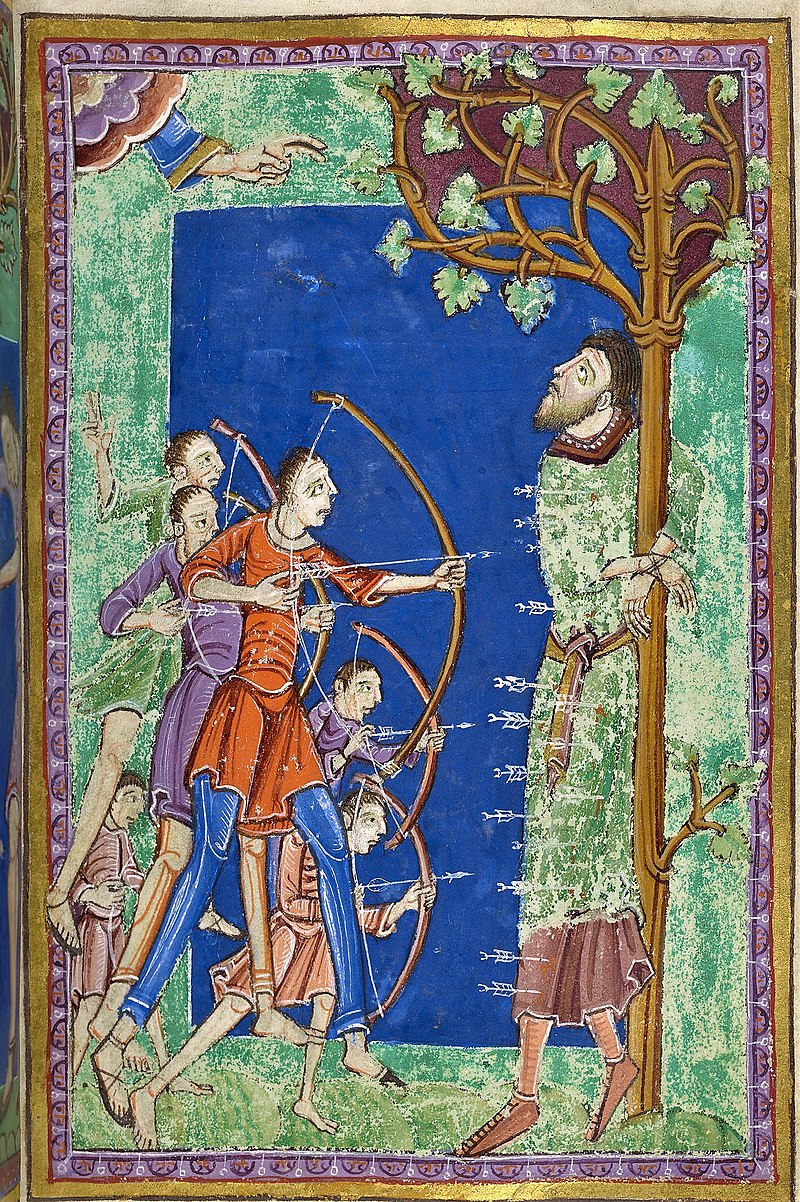 King Edmund's Anointment: Symbol of Divine Approval and Unity in East Anglia.