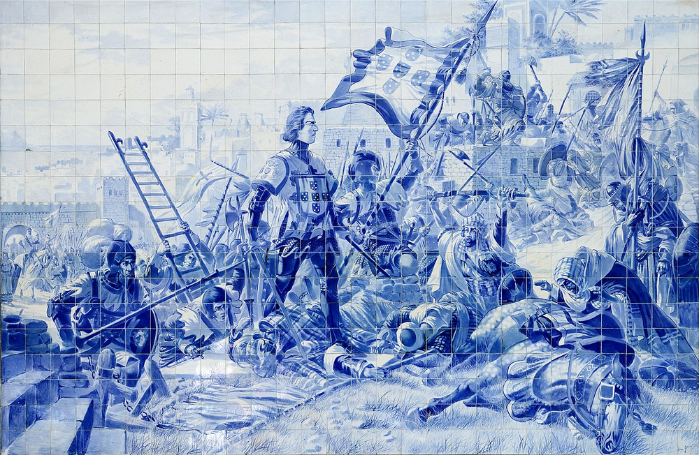 Portuguese expansion begins with the capture of Ceuta in North Africa.