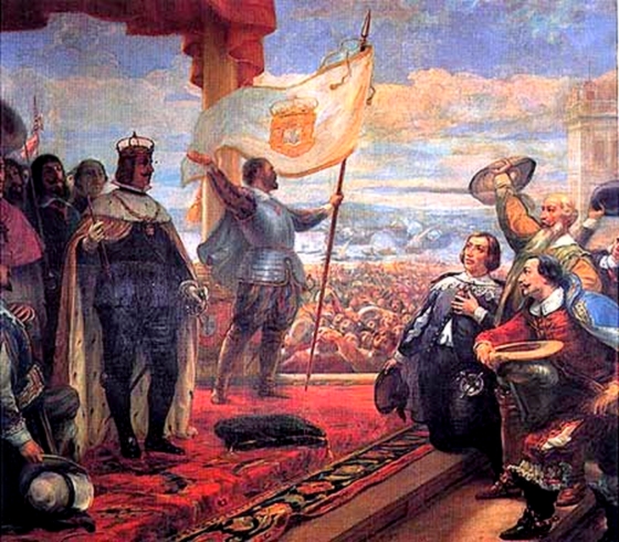 Portugal gains independence after years under Spanish rule.