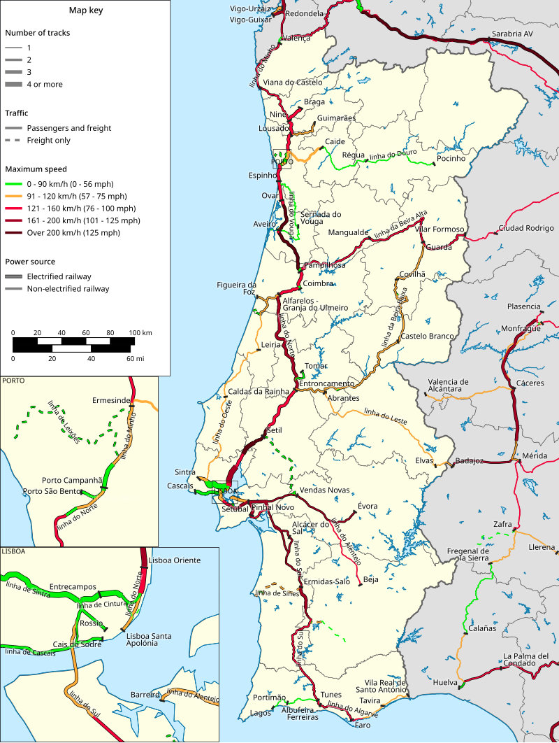 First railway opens connecting Lisbon to Carregado, marking a significant transportation development in Portugal.