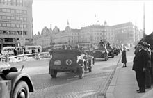 Germany's invasion of Norway during World War II to secure strategic advantages.