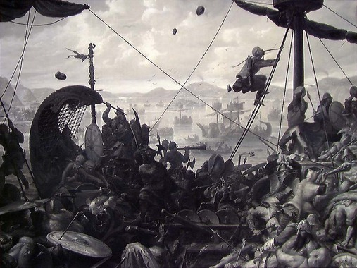 Battle of Hafrsfjord unites Norway under Harald Fairhair