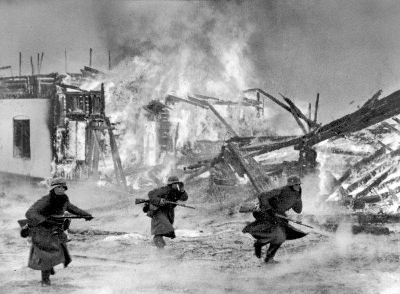 World War II historical event - Norway surrenders to German occupation during WWII.