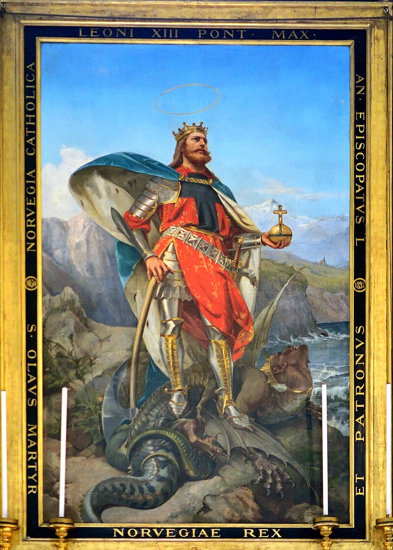 King Olaf II of Norway declared a saint by the Roman Catholic Church.