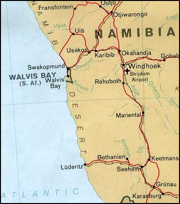 Transfer of Walvis Bay to Namibia
