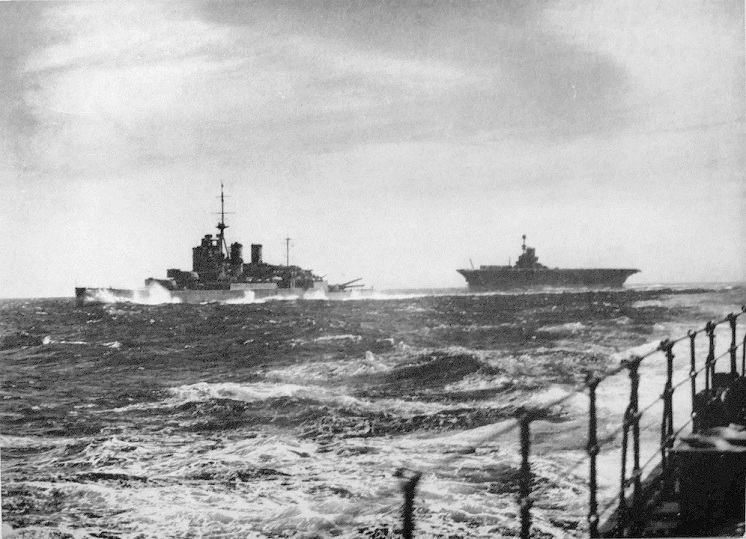 Bismarck crippled by Royal Navy