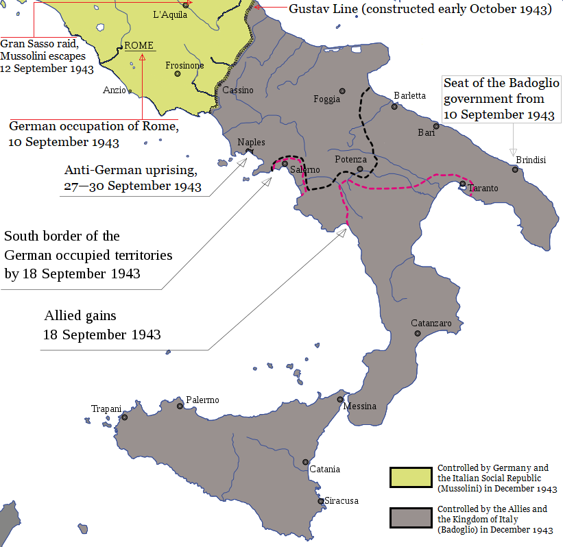 German Troops Take Over Italy's Defenses