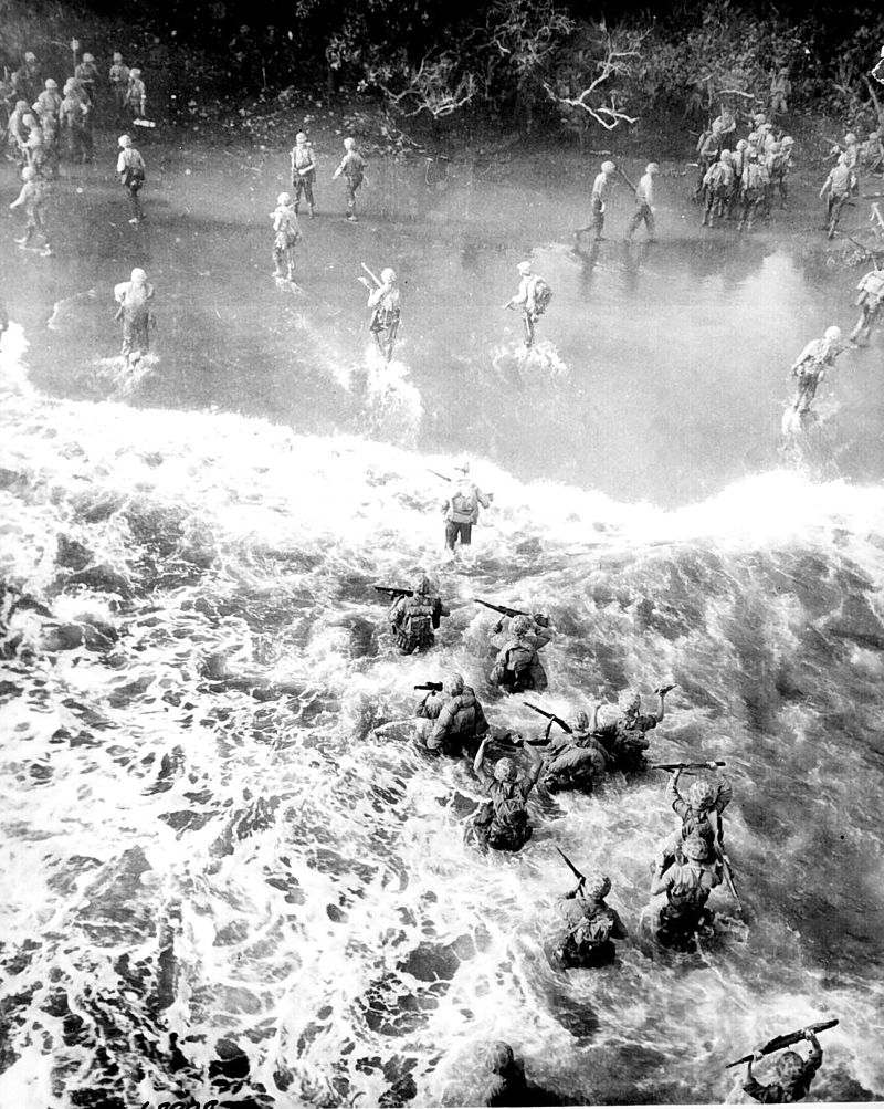 Operation Cartwheel Begins with Marine Landings