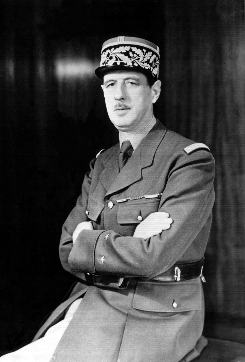 General Charles de Gaulle takes command