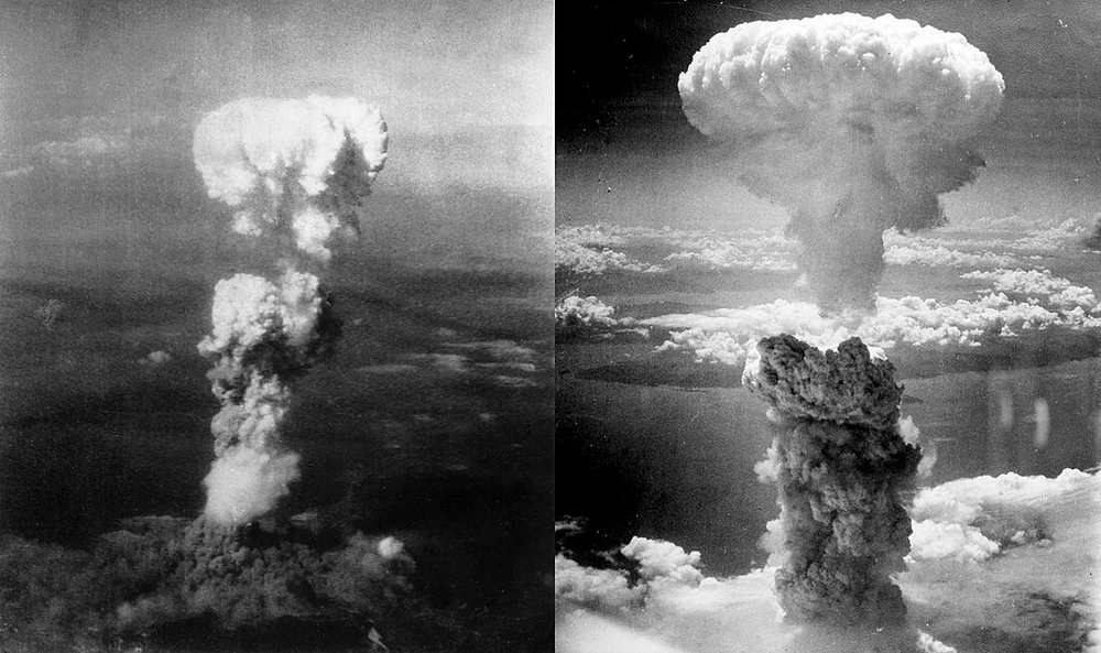 Second atomic bomb dropped on Nagasaki