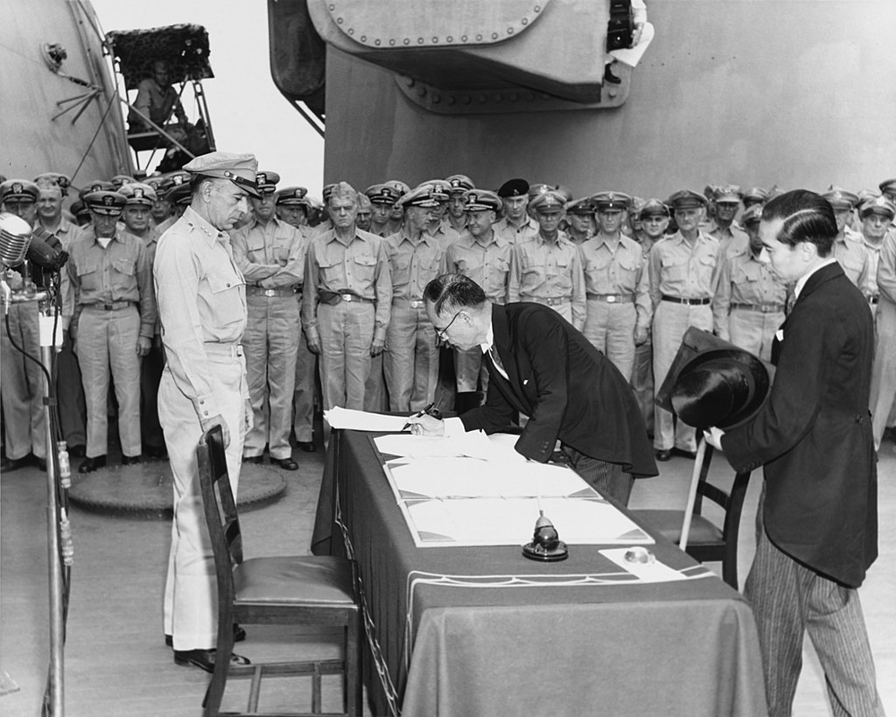 Japan announces surrender
