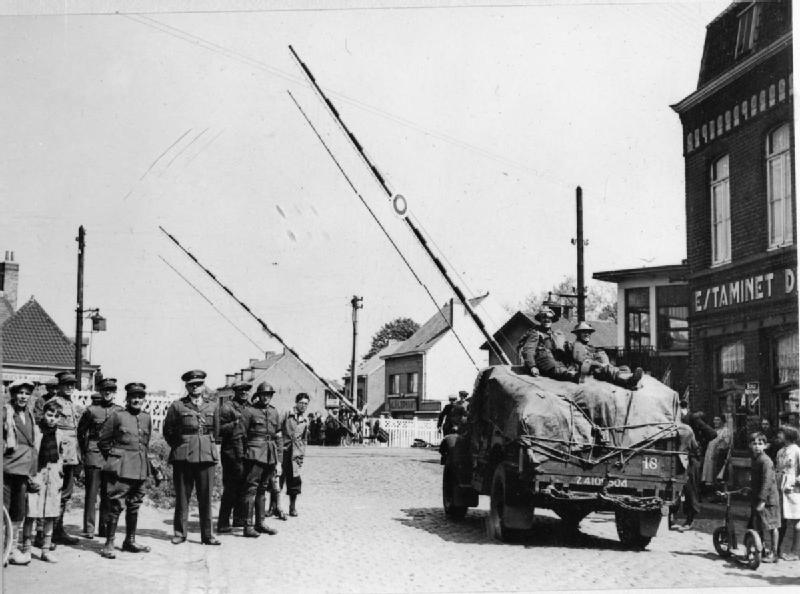 World War II invasion by Germany.