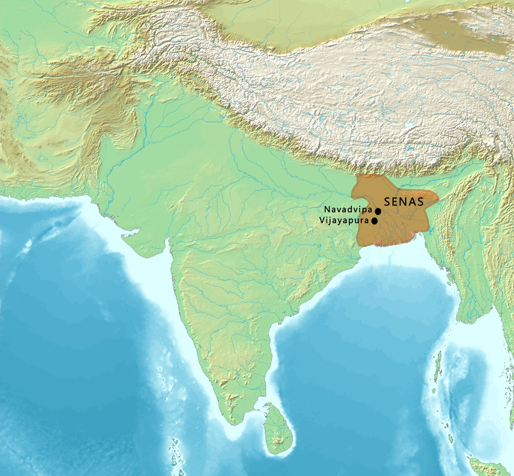 The Sena dynasty decline allows Muslim rulers to ascend in Bengal's history.