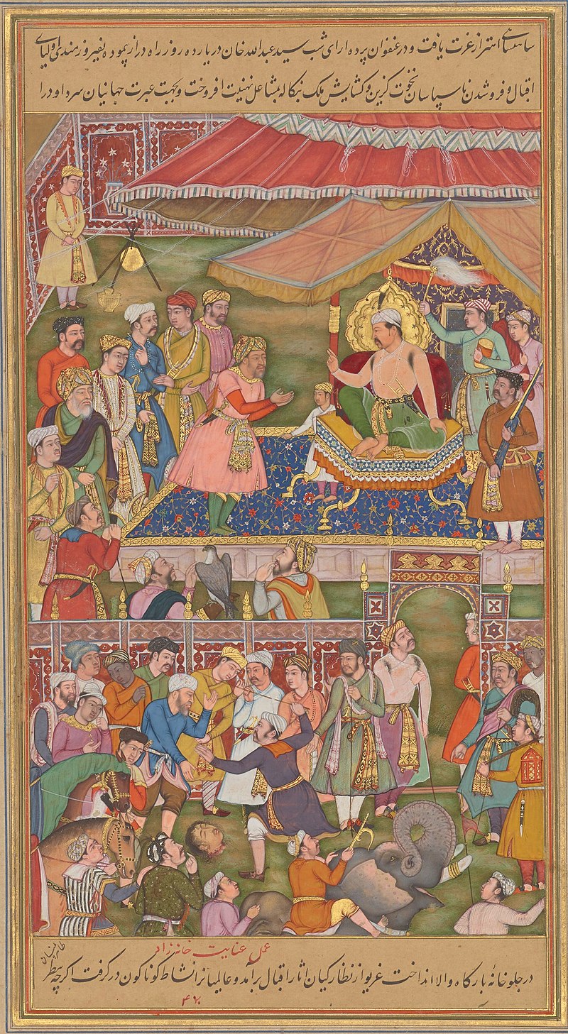 Mughal Emperor Akbar's conquest of Bengal: Expansion of the Mughal Empire in India.
