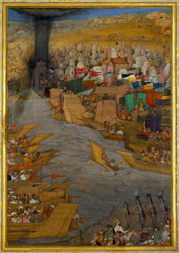 Siege of Hugli: Mughals led by Shaista Khan's conquest attempts.