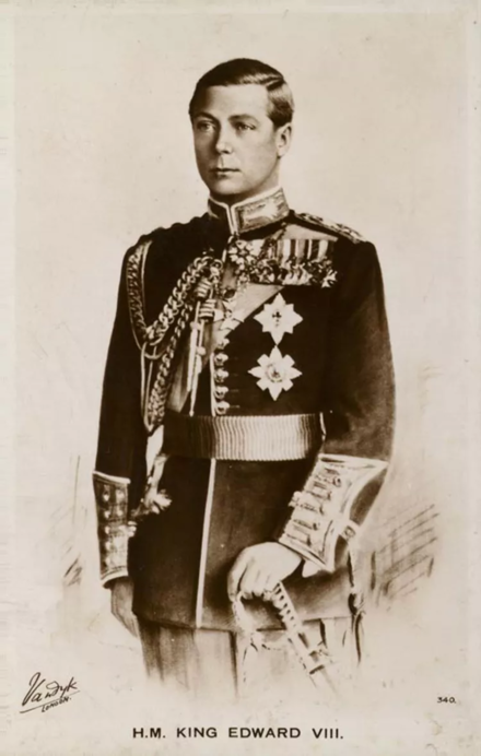 King Edward VIII abdicates for marriage with Wallis Simpson, changing royal history remarkably.