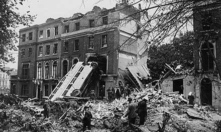 Nazi air raids target London, the Blitz causes widespread destruction and casualties in the capital.