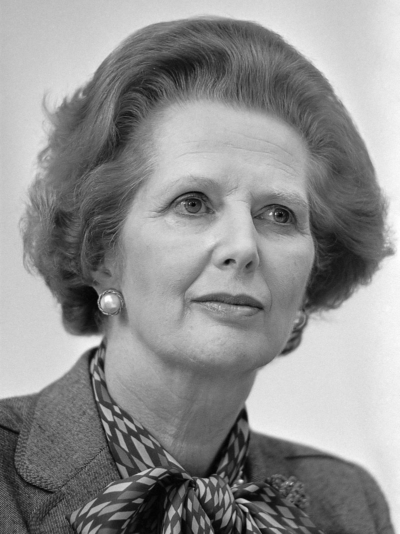Margaret Thatcher makes history as the first female leader of a major political party.
