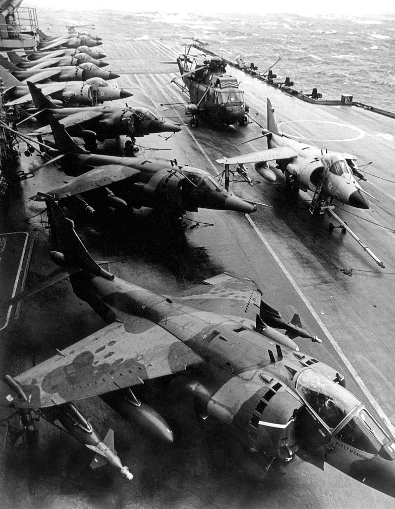 British forces liberate the Falkland Islands from Argentine occupation in a military conflict.