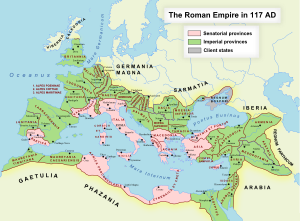 Roman Empire conquers Dacia, modern-day Romania, expanding its territory in ancient times.