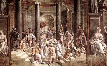 Constantine the Great adopts Christianity, significantly impacting Roman Empire's religious landscape and trajectory.