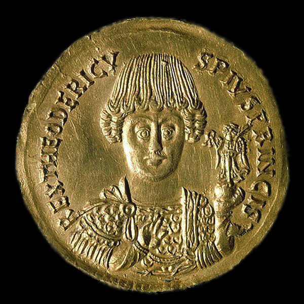 Theoderic the Great establishes the Ostrogothic Kingdom, ruling as king of the Ostrogoths.