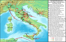 Siege of Ravenna results in capture of Ostrogoth king Theoderic by Byzantine Emperor Justinian.