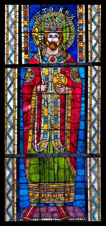 Otto I crowned King marks German power in Italy's history.