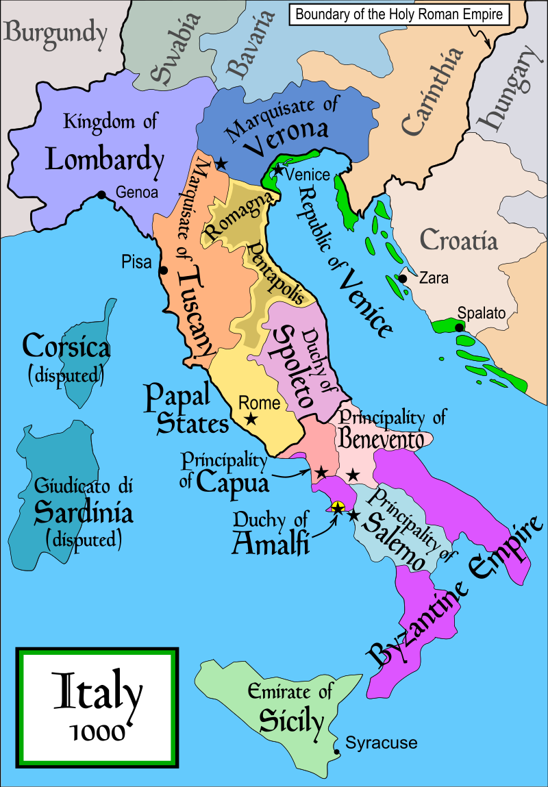 Norman conquest of southern Italy marks the beginning of a significant historical event.