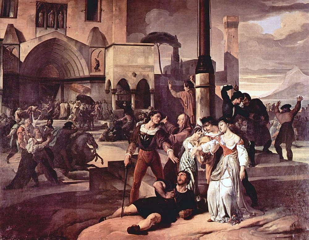 Uprising in Sicily against Angevin rule leads to the Sicilian Vespers conflict.