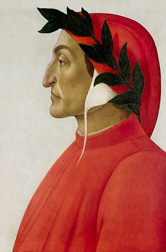 Dante Alighieri's exile from Florence due to political turmoil and controversies.