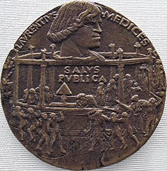 Failed Pazzi conspiracy against Medici family in history.