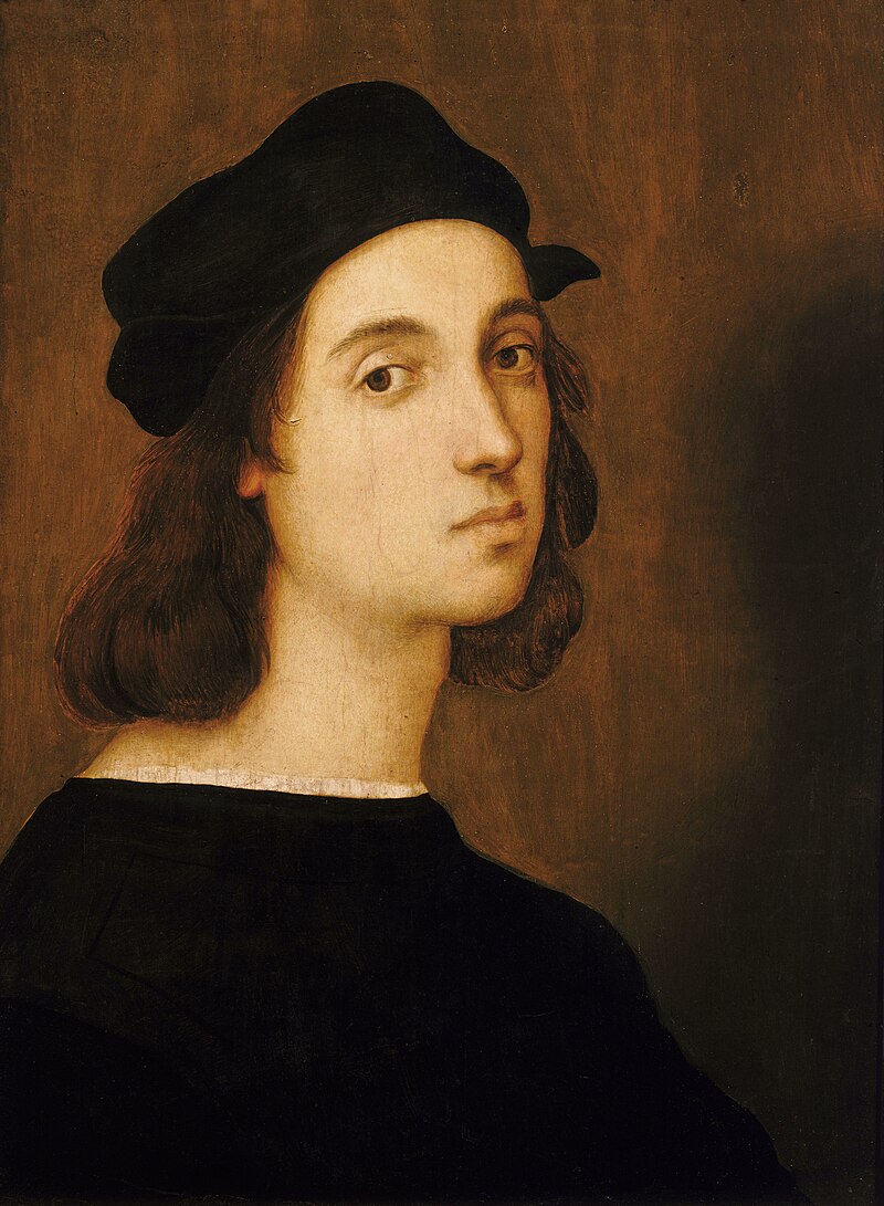 Raphael decorates Vatican Palace with his exceptional artistic talent.