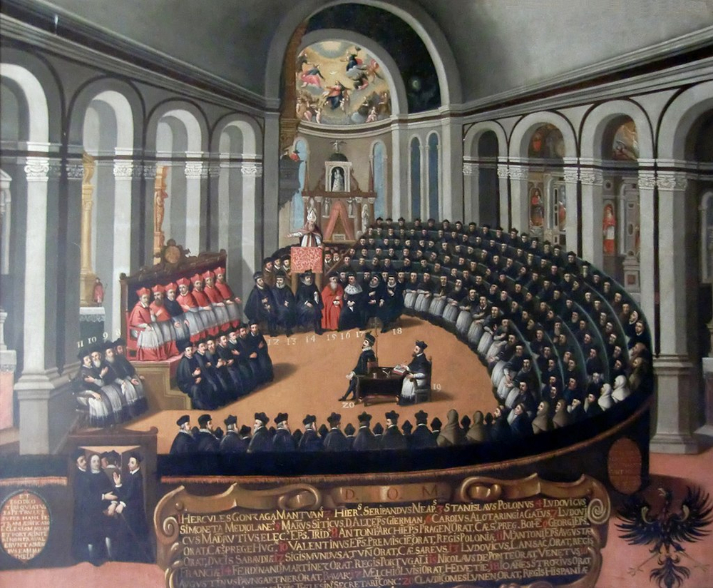 Council of Trent convened by Pope Paul III to address Counter-Reformation concerns and reforms.