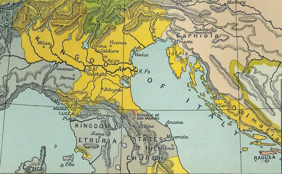Napoleon Bonaparte's rule marked the establishment of the Kingdom of Italy.