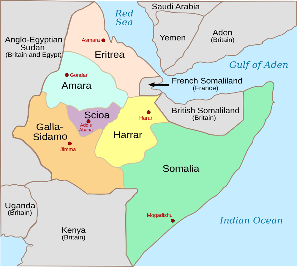 Ethiopia officially becomes part of Italy through annexation.