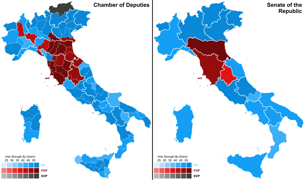 First post-war general election.