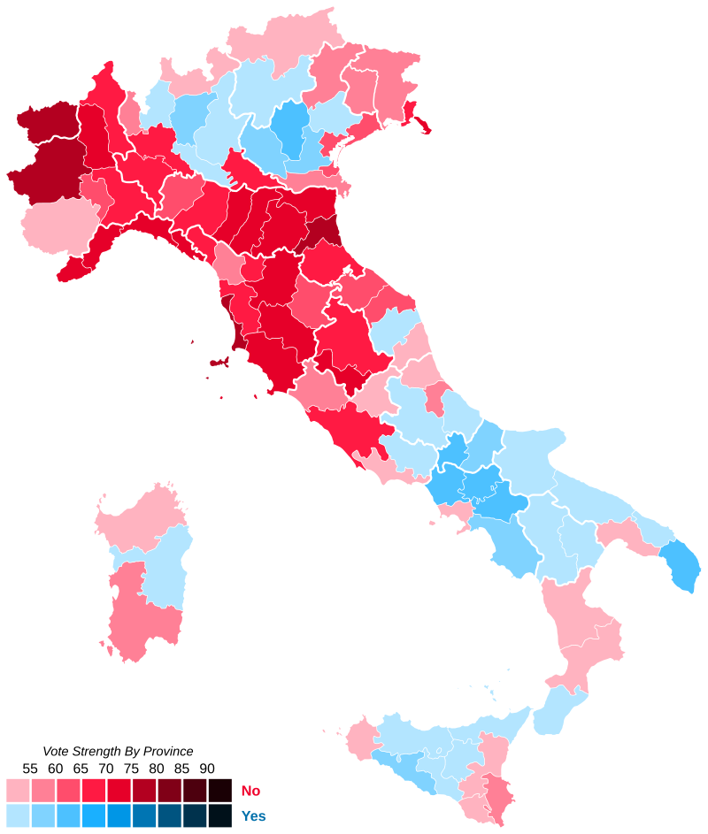 Divorce legalized in Italy through popular vote.
