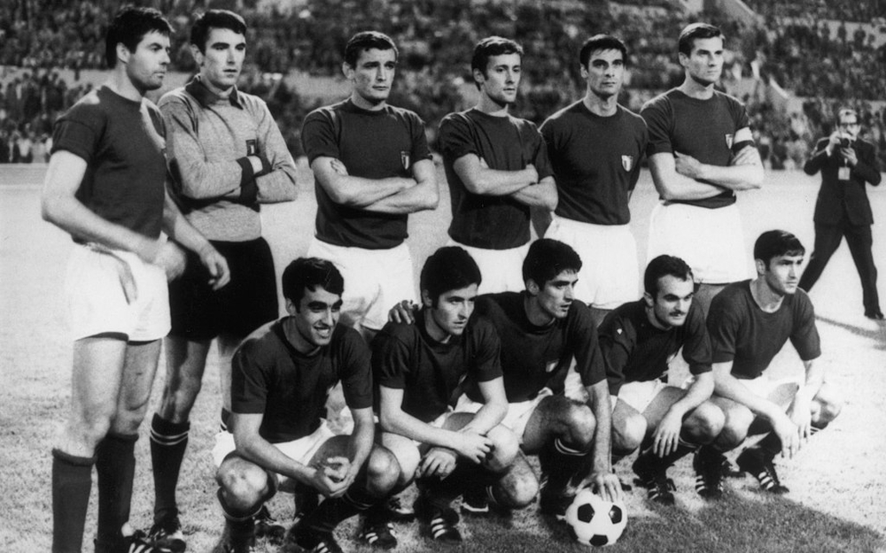 Euro Match: Yugoslavia versus UEFA European Football Championship.