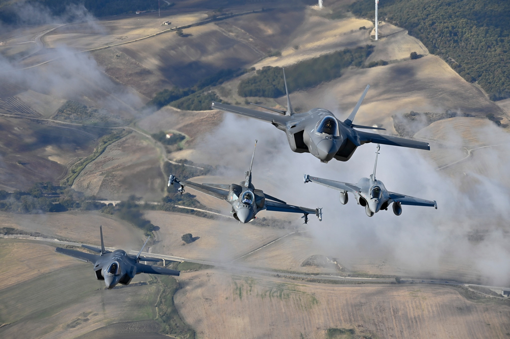 NATO air exercise Falcon Strike hosted in Italy