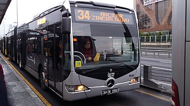 Rapid Transit Bus Network in Istanbul Inaugurated